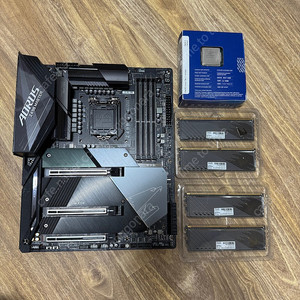 i7 10700k z490 어로스 마스터 어로스 메모리