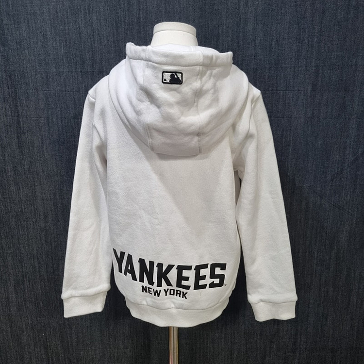 MLB 키즈 아동 기모 후드집업 가디건 130 (상태굿) 040505 이미지