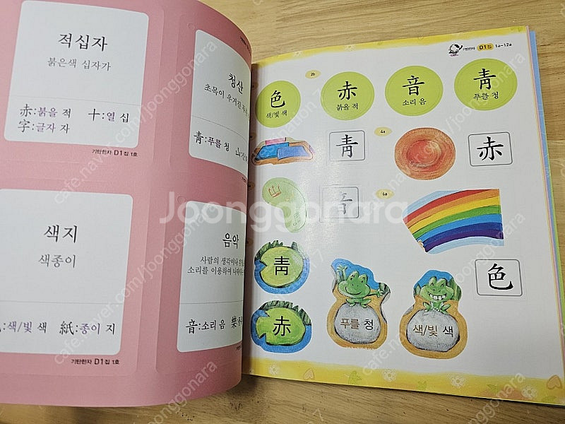 기탄한자 D단계 1~4권--5