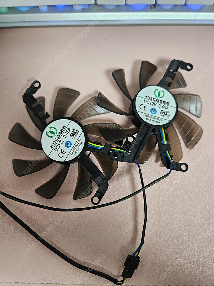 GALAX GeForce RTX 2060 2070 그래픽 카드 냉각 팬 GTX 1660 1660Ti 85mm 이미지