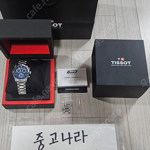 티쏘 PR516 크로노그래프 쿼츠 40mm T149.417.11.041.00 깨끗한 미중고 풀구성 30 에 판매합니다.