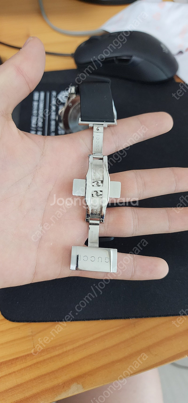 구찌 45mm 다이브 킹스네이크 시계 팝니다.--1
