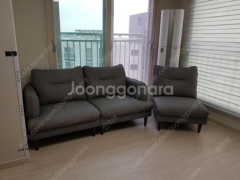 한샘 매장용 밀란301소파(4인용)--2
