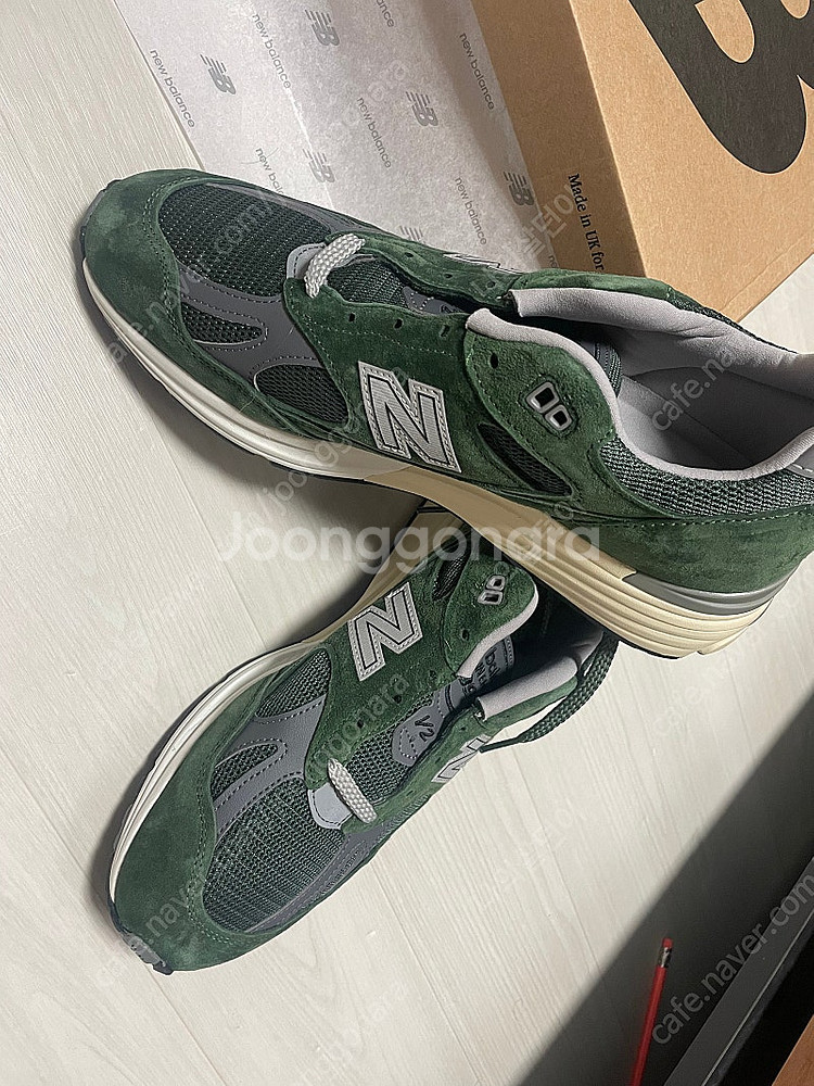 뉴발란스 991v2 uk 콤부그린--1
