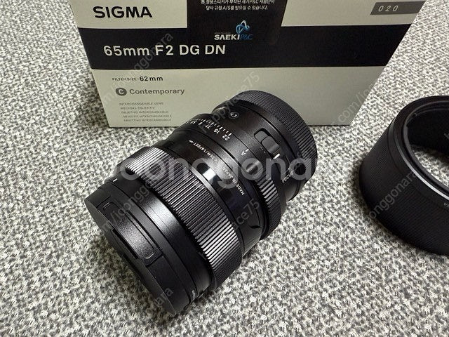 시그마 C 65mm F2 DG DN L마운트 팝니다.--1