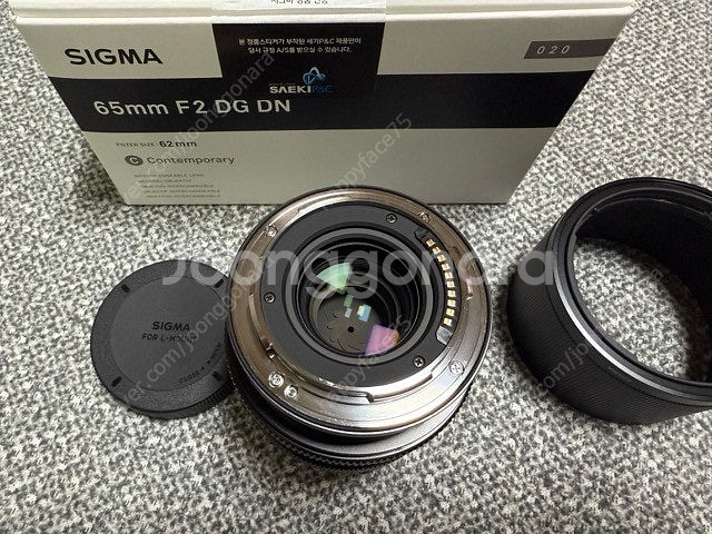 시그마 C 65mm F2 DG DN L마운트 팝니다.--2