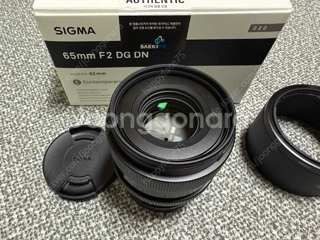 시그마 C 65mm F2 DG DN L마운트 팝니다.--3