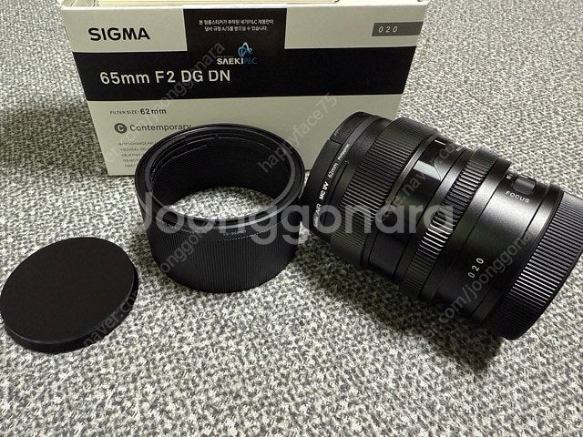 시그마 C 65mm F2 DG DN L마운트 팝니다.--4