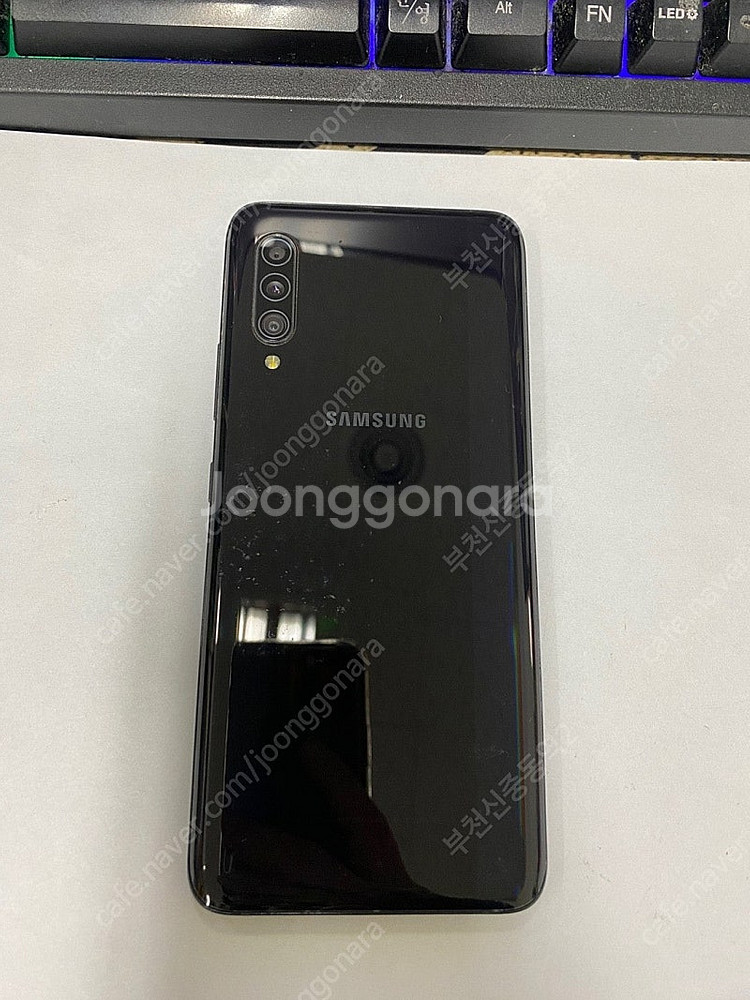 189401 갤럭시A90 블랙 외관깔끔 128GB 업무...--0