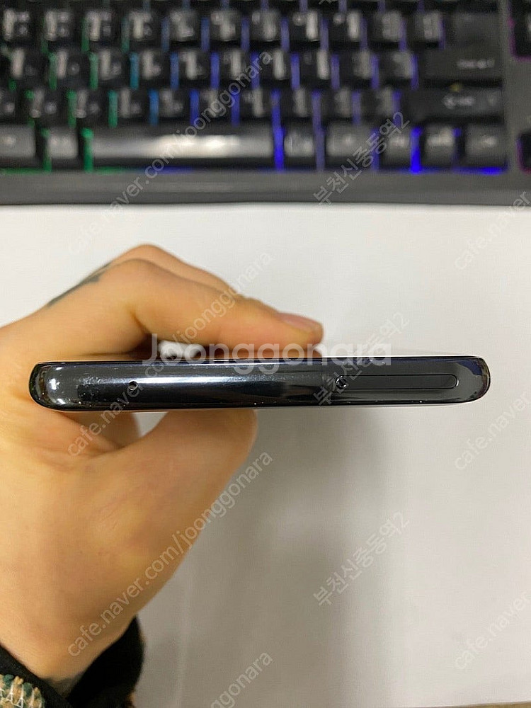 189401 갤럭시A90 블랙 외관깔끔 128GB 업무...--4