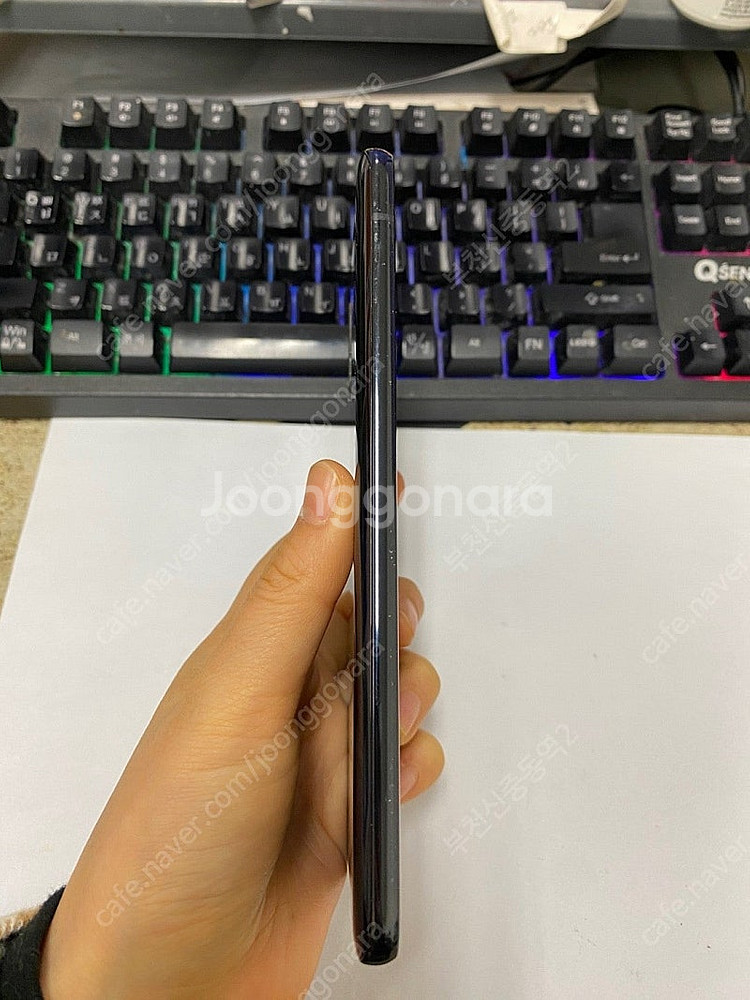 189401 갤럭시A90 블랙 외관깔끔 128GB 업무...--5