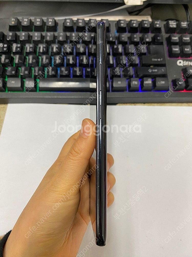 189401 갤럭시A90 블랙 외관깔끔 128GB 업무...--6