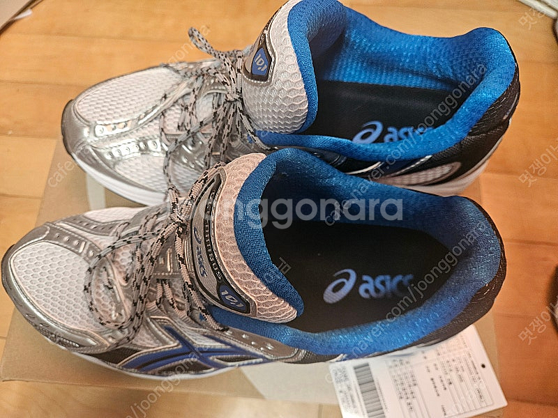 아식스 젤님버스 10.1 화이트 디렉투아 블루 270 ...--0