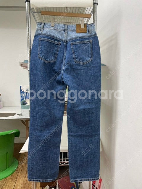 앤조블루스 워시드 블럭 진 28사이즈--1