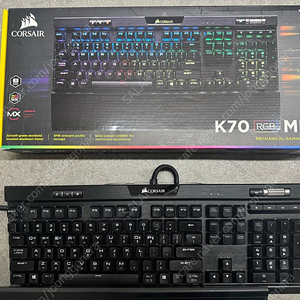 커세어 K70 MK.2 갈축 + 풀구성 A급