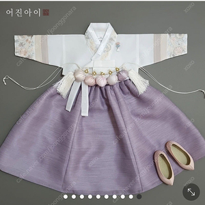 어진아이 여아한복 3호 (속치마 머리띠 포함)