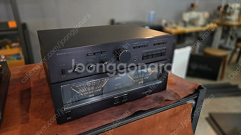 롯데 앰프 la-1200 la-1000 파원, 프리앰프 포노앰프--2