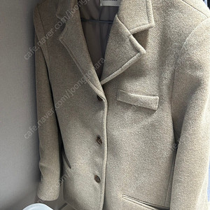 (단시간 착용)위드아웃썸머 로만자켓 그레이베이지