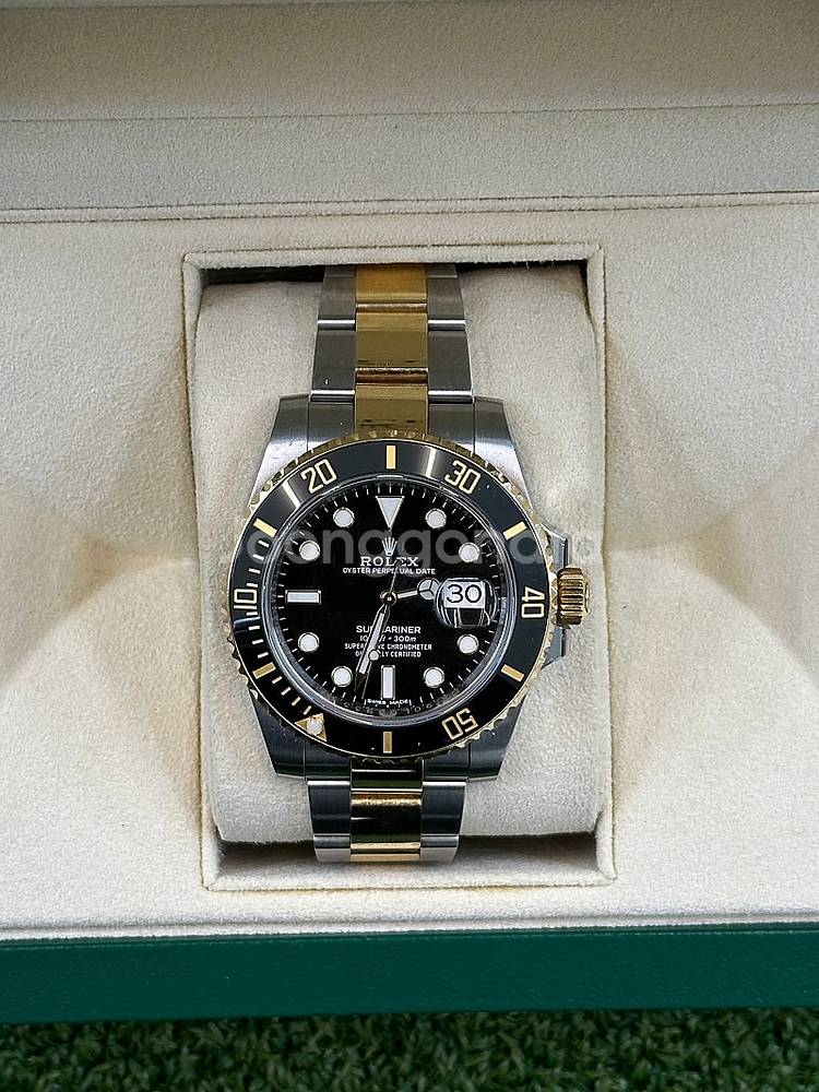 롤렉스 서브마리너 흑콤 40mm--3