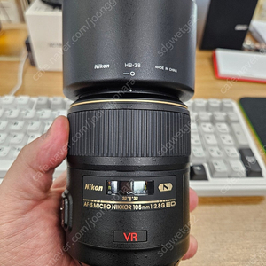 니콘 af-s 105mm f2.8 macro vr 마크로 내수 팝니다