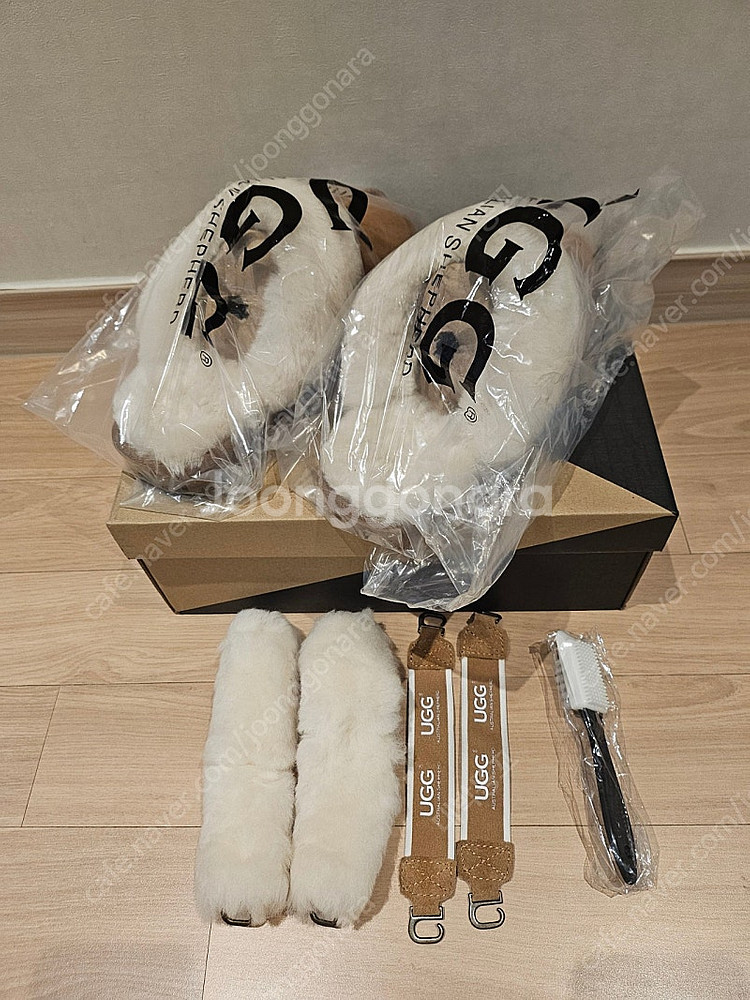 24FW 호주 에버어그 3way 탈부착 퍼밴딩 양털 U...--3