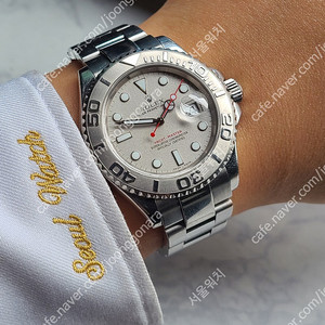 [정품] 롤렉스 요트마스터 40 PT 플래티넘 백금 다이얼 (Rolex Yacht Master Platinum)