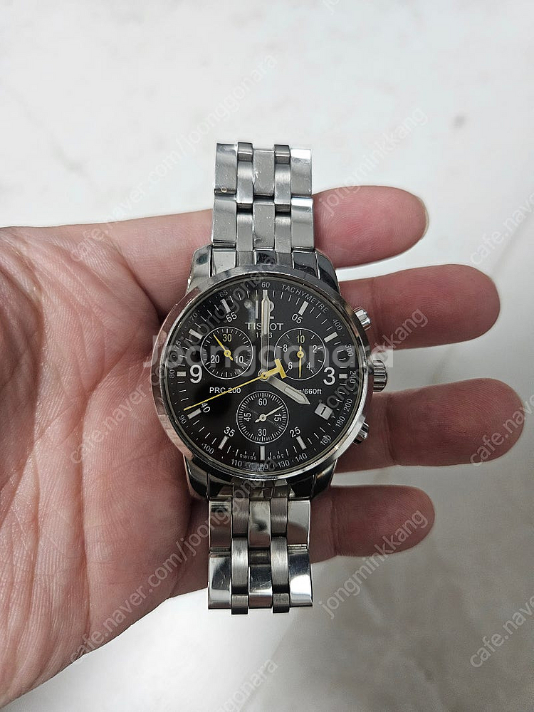 TISSOT 티쏘 prc200 구형 검판--1