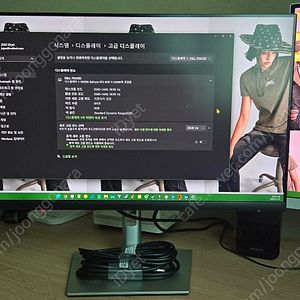 DELL P2423D 모니터 팝니다. WQHD 24인치 모델