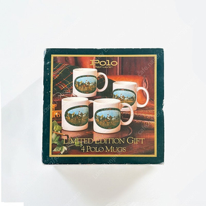 폴로 랄프로렌 리미티드에디션 머그 세트 POLO Limited Edition mug set (1978)