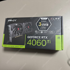 pny rtx4060ti 미개봉 미사용