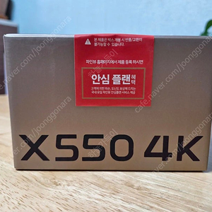 파인뷰 x550 4k 64g 블랙박스 (새상품)