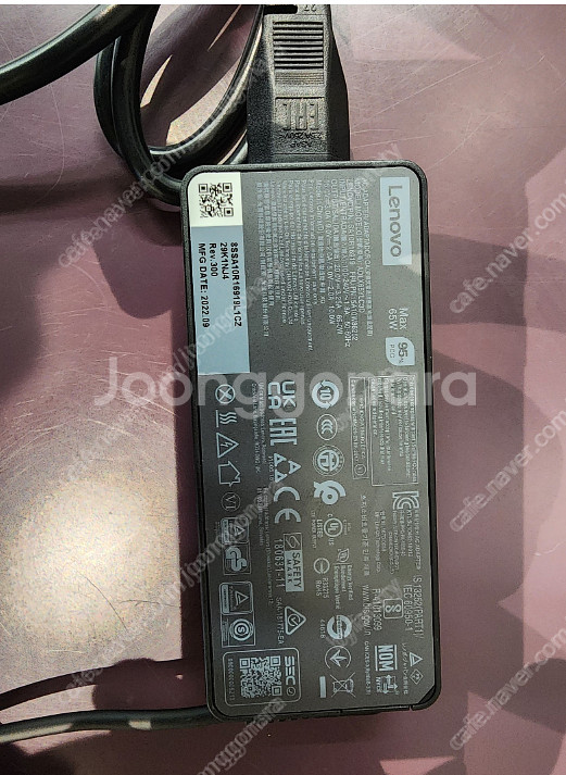 레노버 정품 c케이블 65W PD 초고속 충전기--0