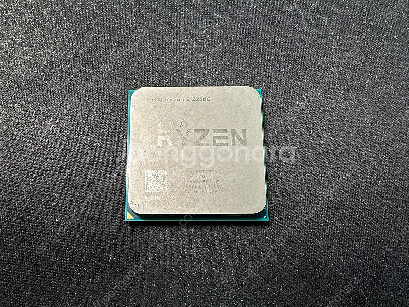 [개인] AMD 라이젠 레이븐릿지 2200G CPU 단품 판매합니다.--0
