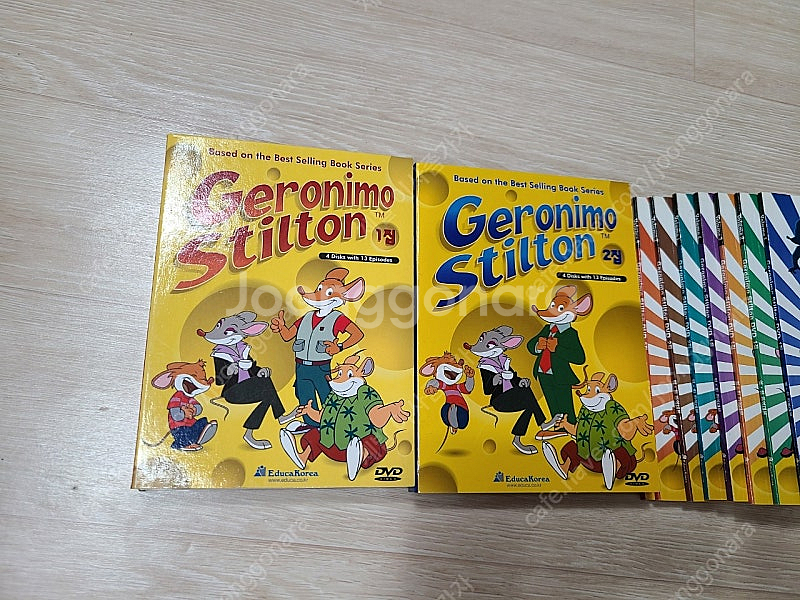 잠수네 베스트 제로니모 스틸턴 DVD 1,2집--1
