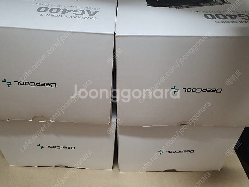 딥쿨 AG400 시피유쿨러 미개봉 4개. 2개씩 판매....--0