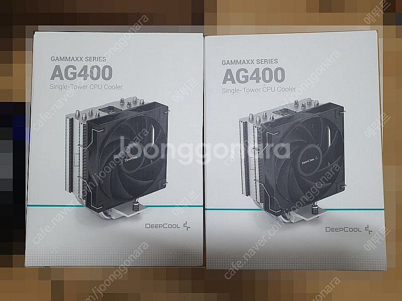 딥쿨 AG400 시피유쿨러 미개봉 4개. 2개씩 판매....--1