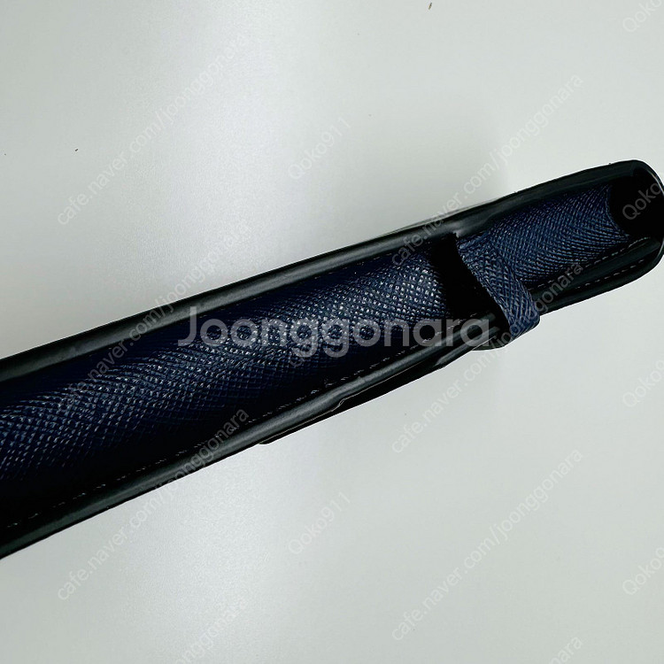 몽블랑 사피아노 네이비 2구 만년필 파우치--1
