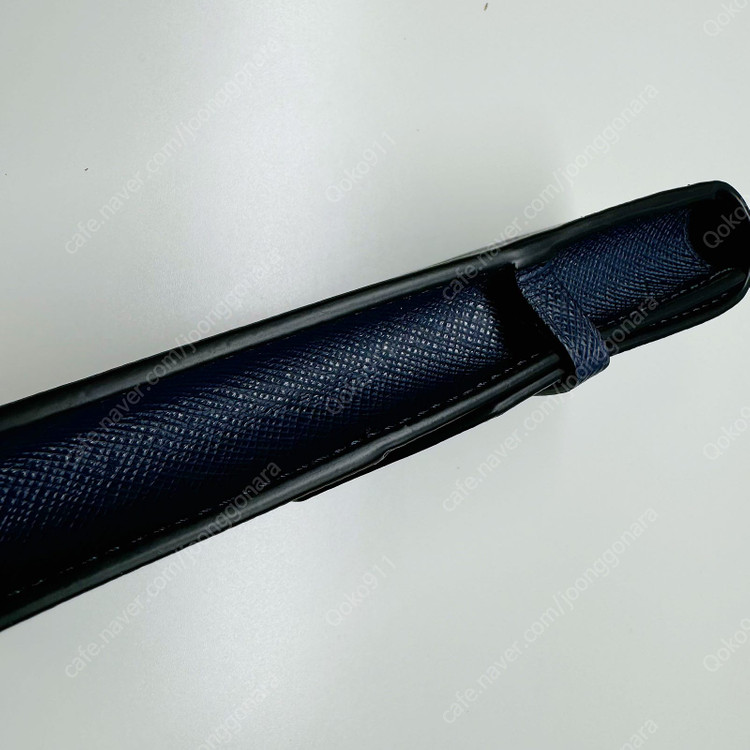 몽블랑 사피아노 네이비 2구 만년필 파우치--1