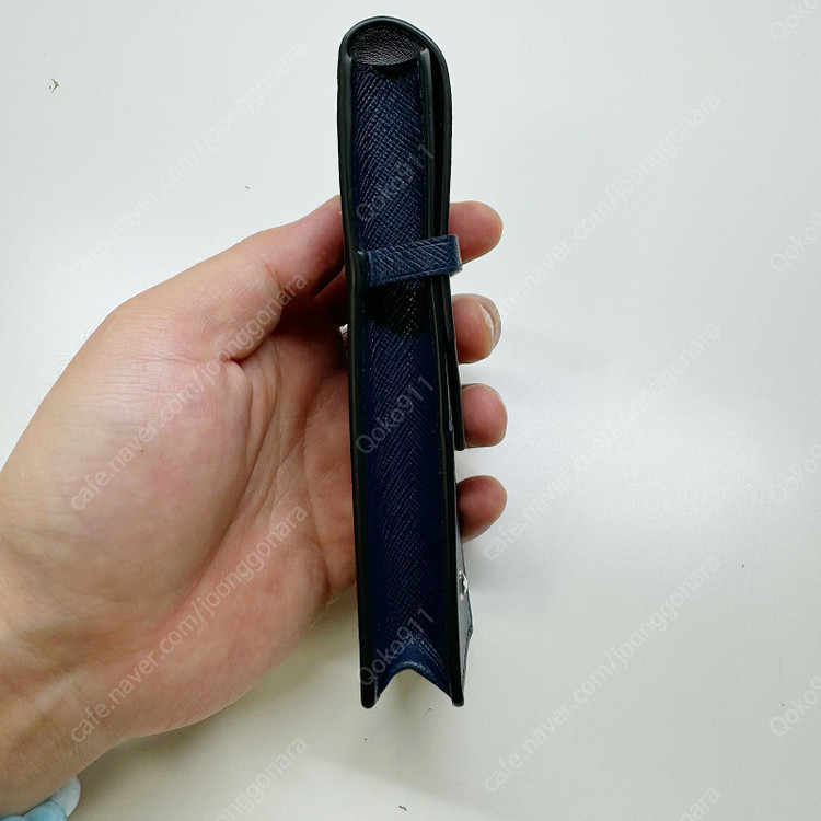 몽블랑 사피아노 네이비 2구 만년필 파우치--2