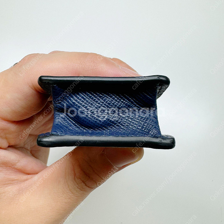 몽블랑 사피아노 네이비 2구 만년필 파우치--3