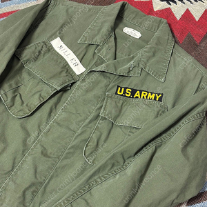 60s US ARMY 미군 오리지널 정글퍼티그 자켓(S-S)