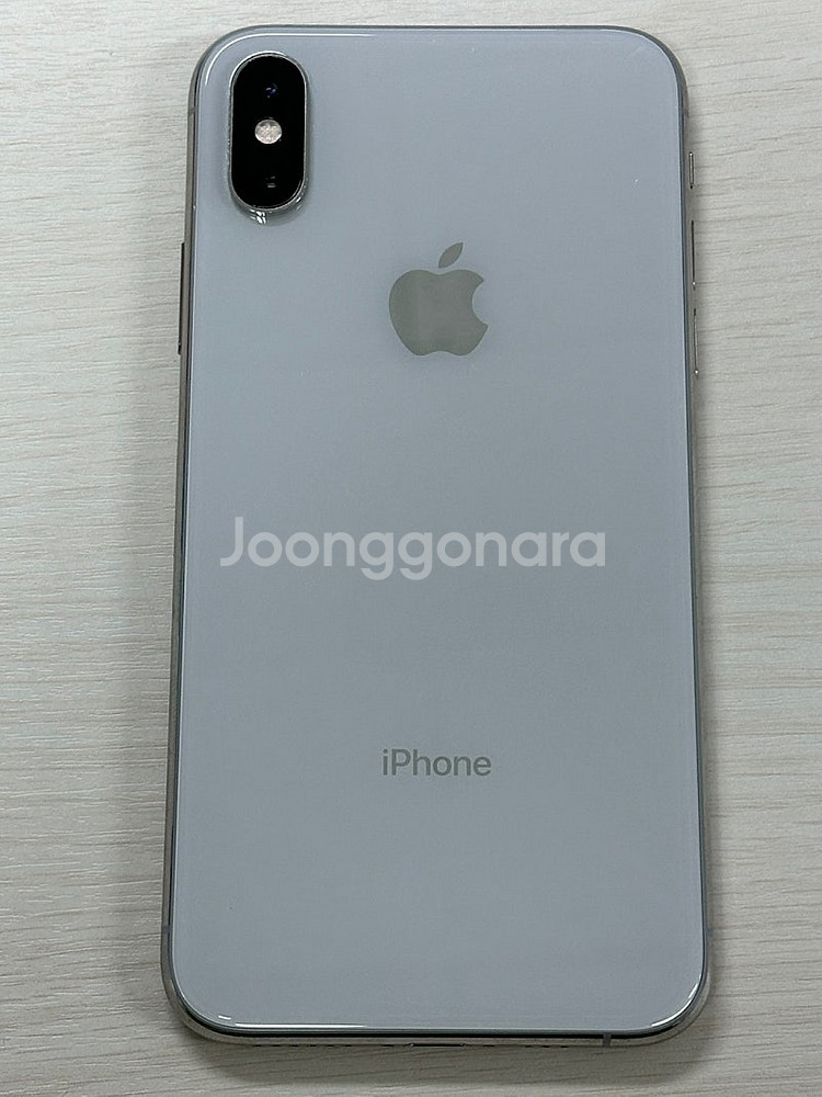 아이폰XS 실버색상 64용량 상태좋은 무잔상 단말기 2...--0