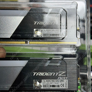 DDR4 Gskill TridentZ NEO(지스킬 트라이던트Z 네오) 3600 32기가(16+16) CL16 팝니다