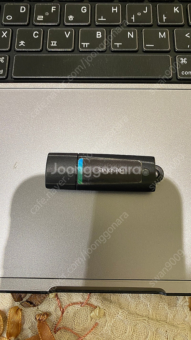다빈치 리졸브 usb 동글 팝니다.--0