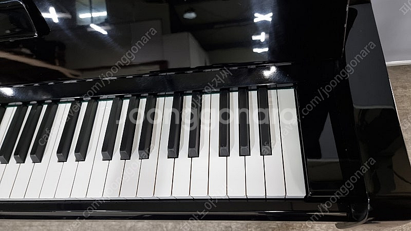 야마하피아노 U-1 블랙유광 made in japan--2
