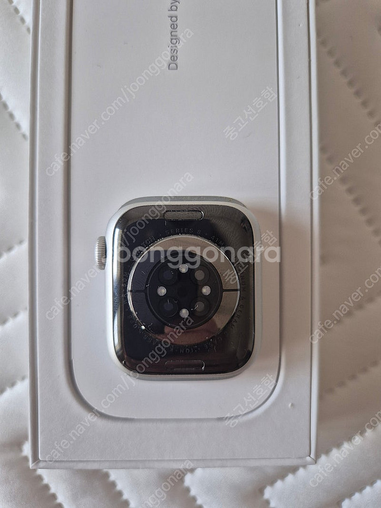 애플워치8 41mm 알루미늄 실버 GPS s급 급매--2