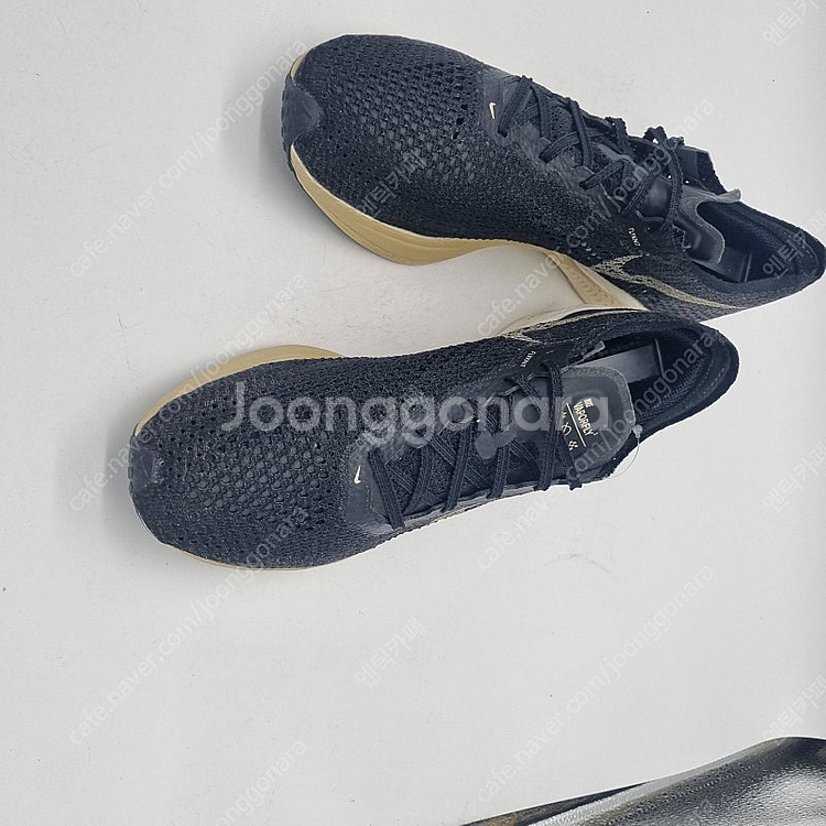 나이키 줌X 베이퍼플라이 넥스트%3 블랙 메탈릭 골드 그레인 남성 265mm--5
