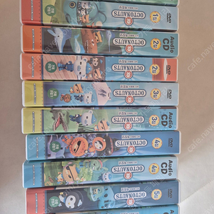 옥토넛 영어dvd.cd 1-5집