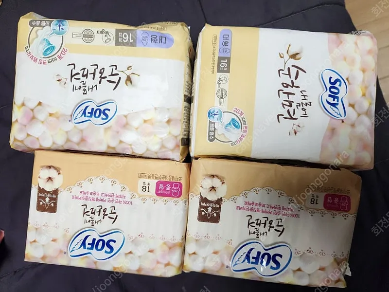 여성 위생용품 저렴히 판매해요 6000원부터 생리대 이미지