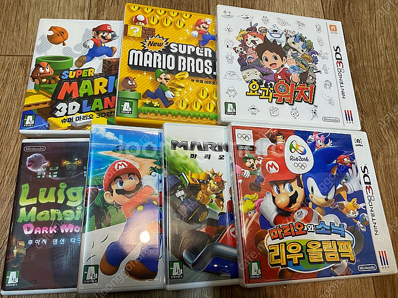 닌텐도 3ds 게임칩 일괄 판매해요--0